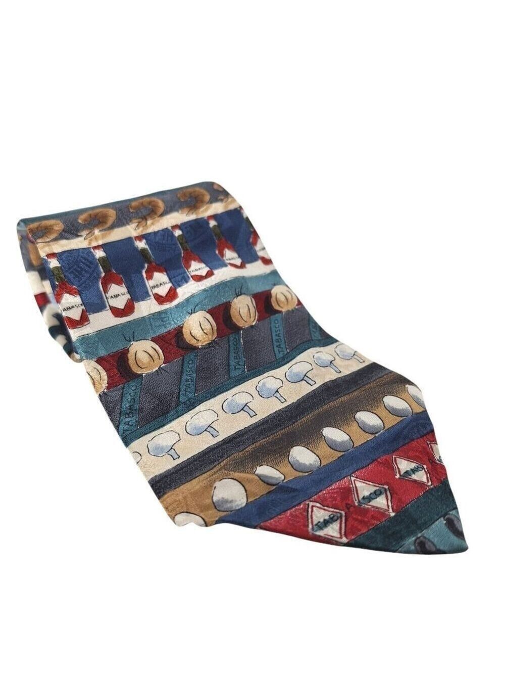 Tabasco Hot Sauce Silk Novelty Necktie